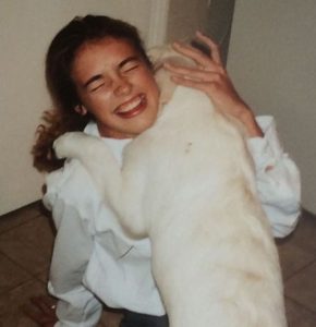 Cat Deeley her childhood picture