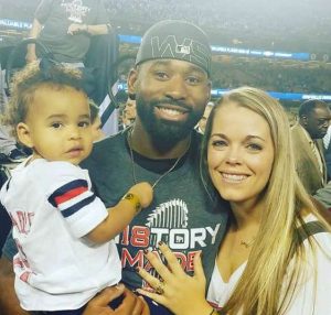 Who is Erin Heiring, Jackie Bradley Jr. wife? His parents, family, salary,  net worth, jersey 