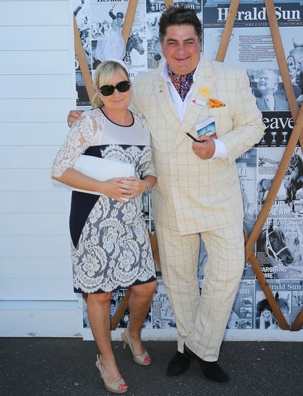 Emma Preston with her husband