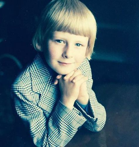Patrick Kielty's childhood photo