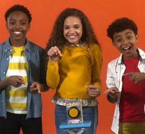 Scarlet Spencer with her friends