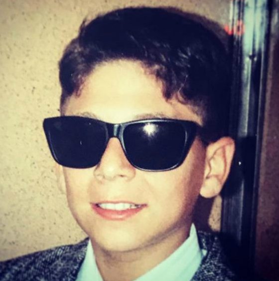Zach McGowan's childhood photo