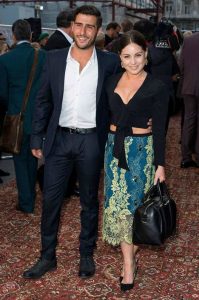 Alik Alfus with his ex-girlfriend