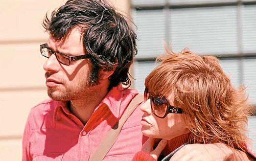 Miranda Manasiadis with her husband, Jemaine Clement