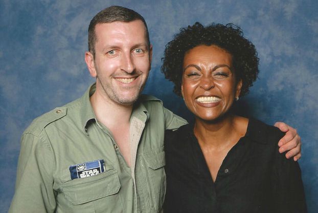Adjoa Andoh with her co-actor