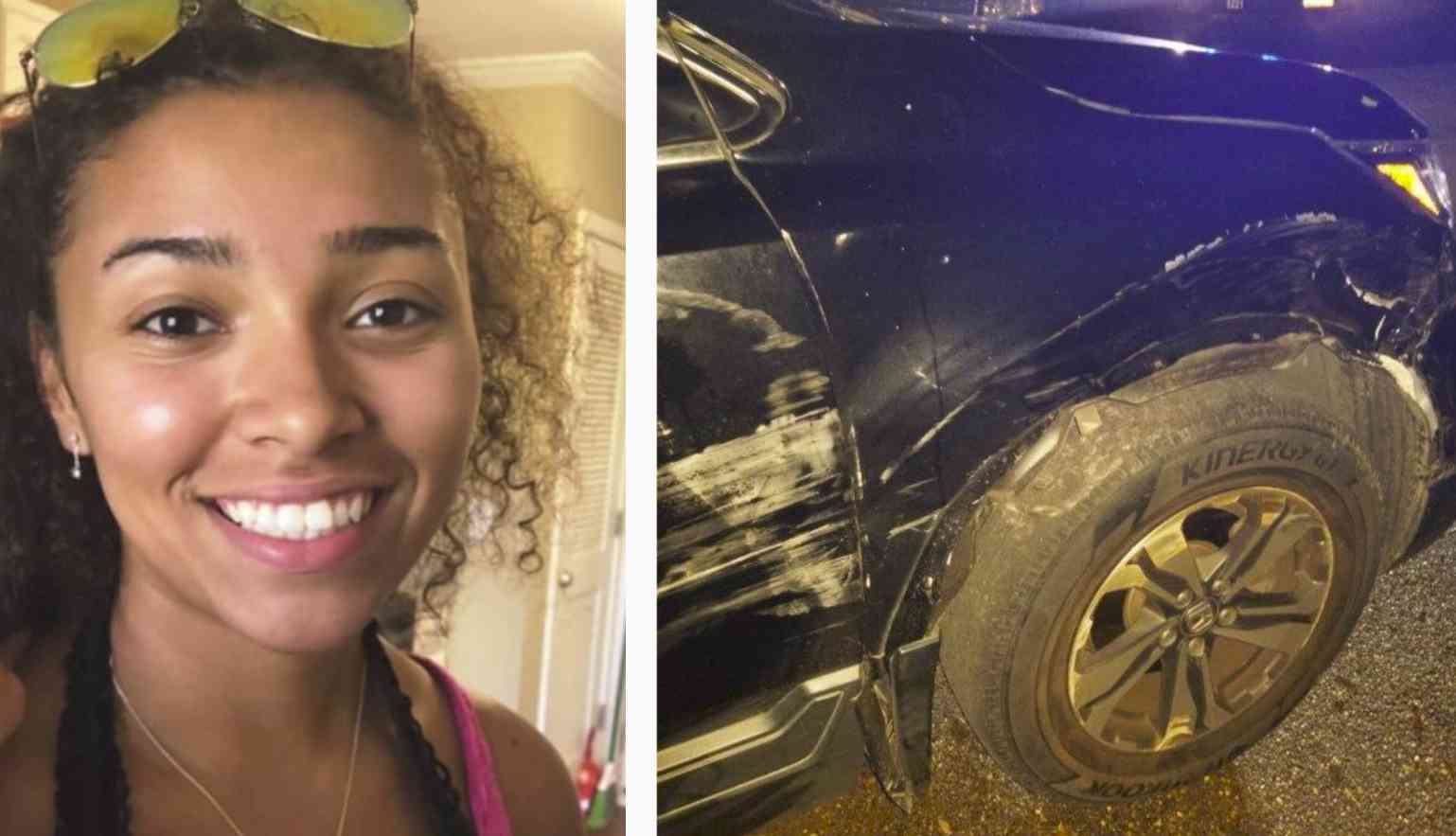 Walt Harris's step daughter car condition with her attached photo