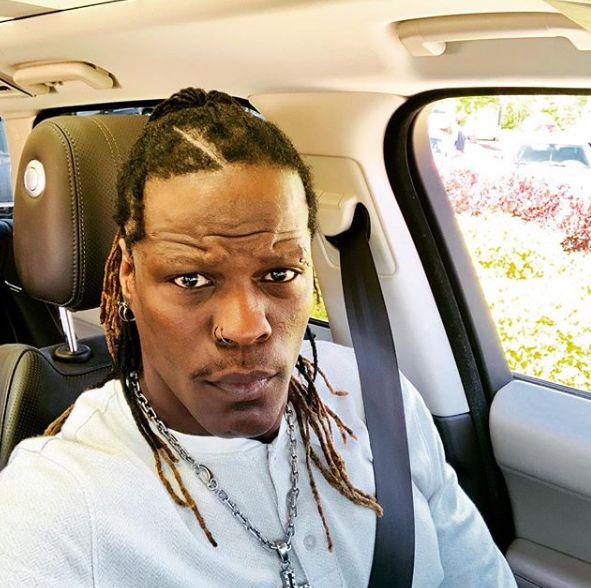 Ron Killings inside his car 