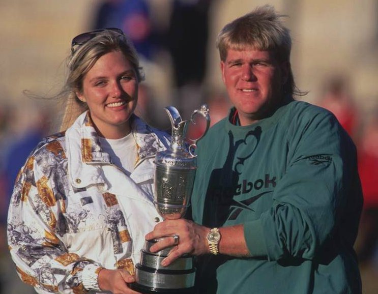 John Daly sharing awards with ex-wife 