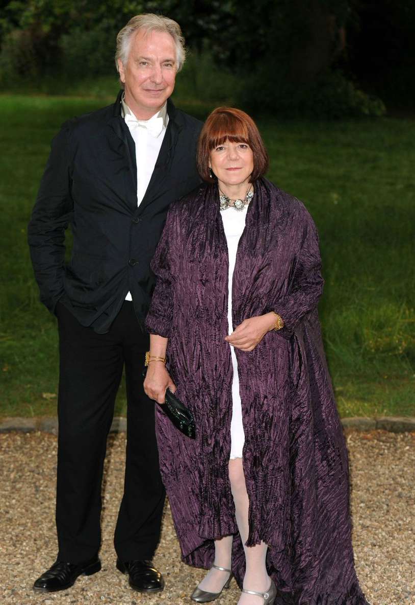 Rima Horton with her late husband Alan 