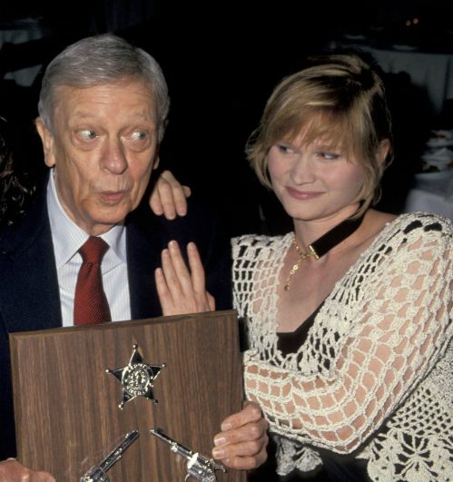 Frances Yarborough with her husband, Don Knotts