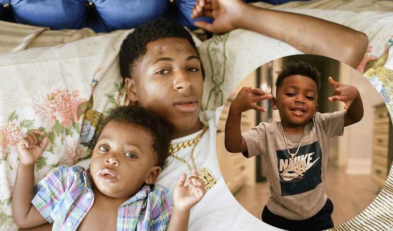 Taylin Gaulden with his father Taylin Gaulden