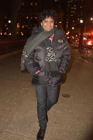 Saleka Shyamalan's father walking