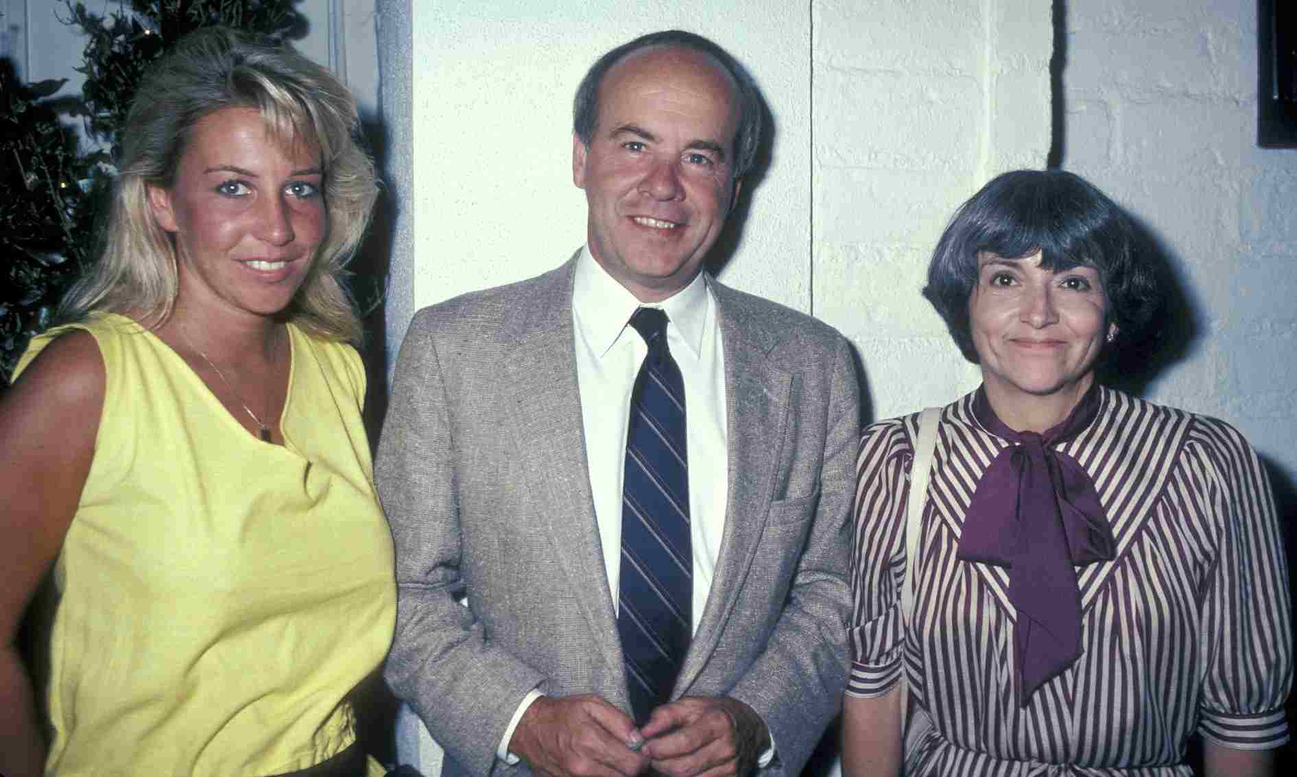 Charlene Conway with her late husband with her step-daughter