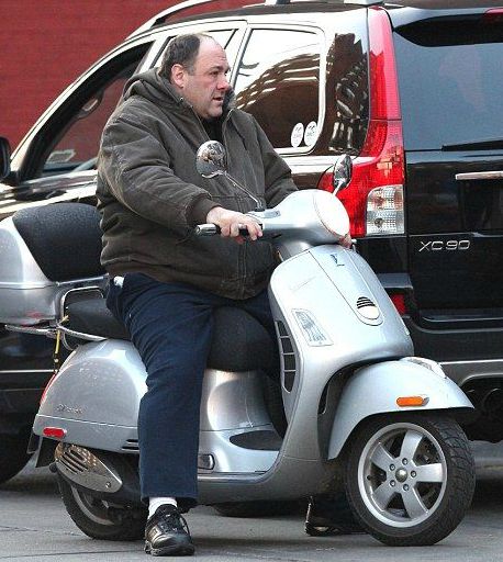 Marcy Wudarski's late ex-husband riding scooter