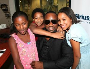Cat Wilson's ex-husband, Malik Yoba and children