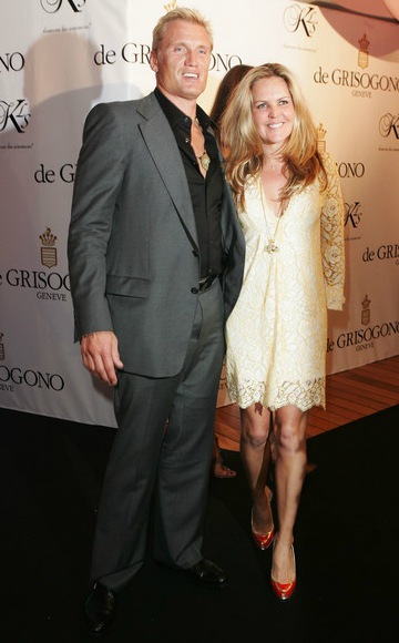 Anette Qviberg with her ex-husband Dolph