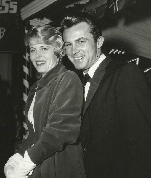 Joan Kenlay with her ex-husband, Robert Conrad