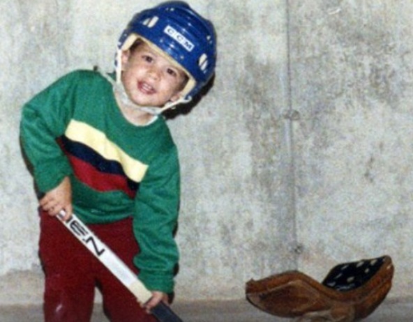 Sidney Crosby's childhood picture