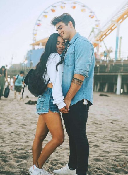 Thomas Petrou and his ex-girlfriend Kayla Pimentel