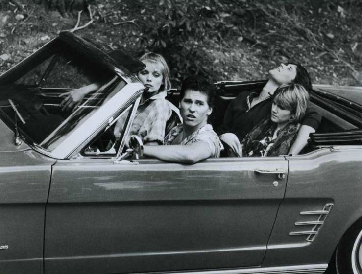 Happy Atticus Mapel's mother Mare with her friends sitting in car