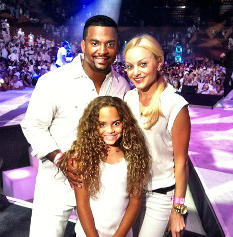 Robin Stapler's ex-husband Alfonso with his wife & kid