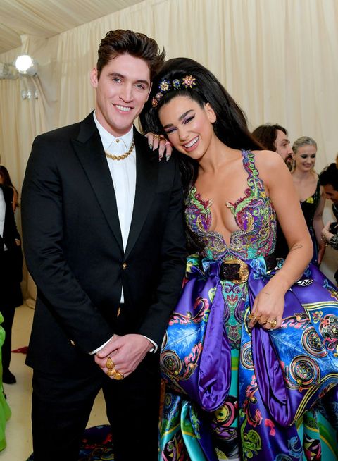 Gjin Lipa's sister Dua with her boyfriend Anwar Hadid