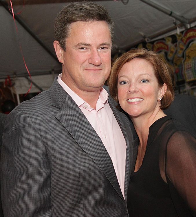 Susan Waren with her ex-husband Joe Scarborough