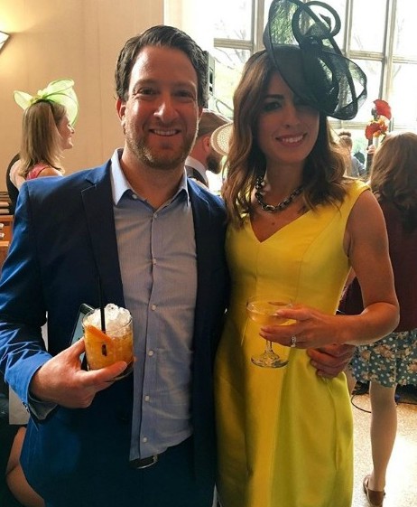 Renee Satterthwaite with her ex-husband David Portnoy