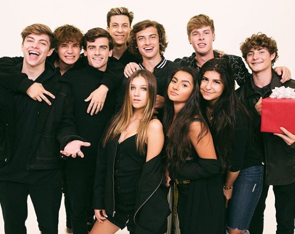 Blake Gray with his touring groups & friends