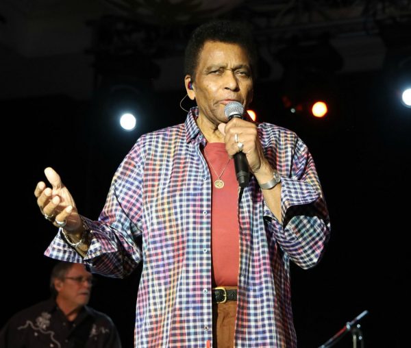 Rozene Cohran's husband Charley performing in the stage