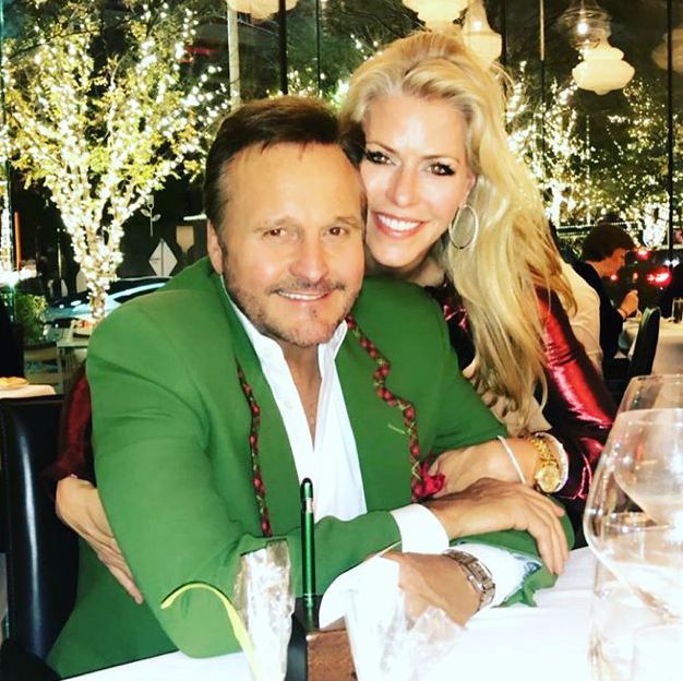 Laura Stroud with her ex-boyfriend