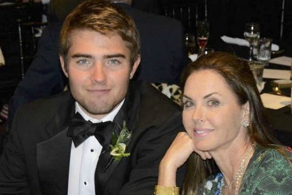 Liam Costner with his mother Bridget Rooney