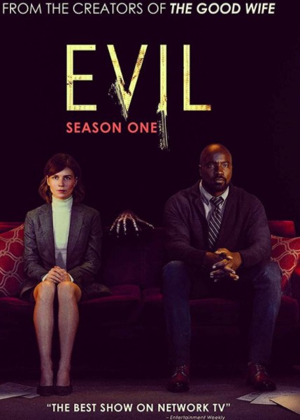 Katja Herbers in the series poster with her co-actor