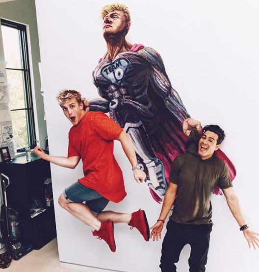 Ray Diaz posing for a picture with his co-actor