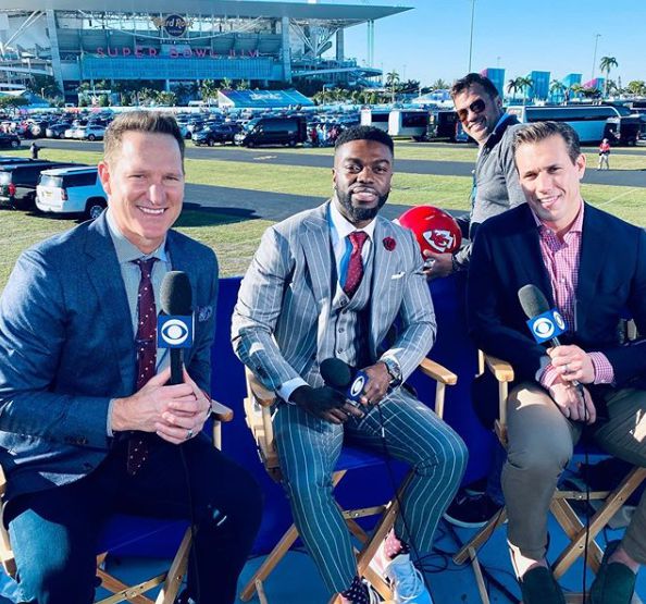 Danny Kanell working with his co-host