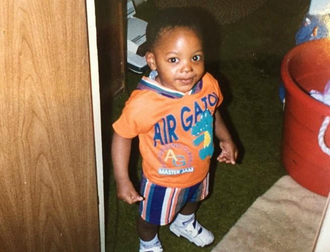 Derrick Henry's childhood picture