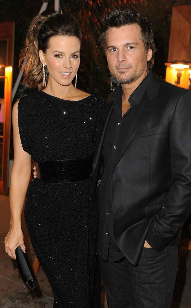 Kate Beckinsale with her ex-husband Len Wiseman