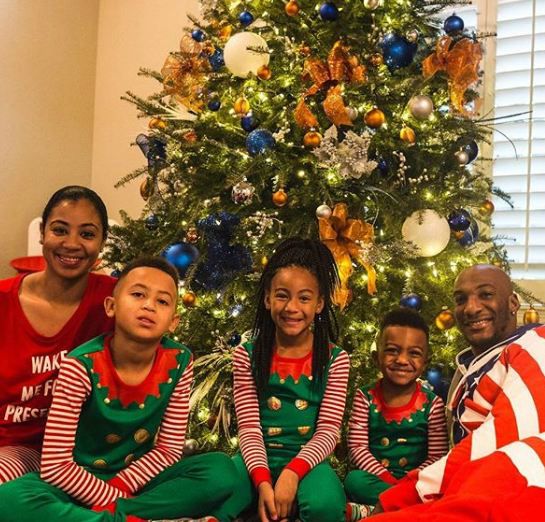 Gypsy Benitez with her husband Aqib and their 3 kids