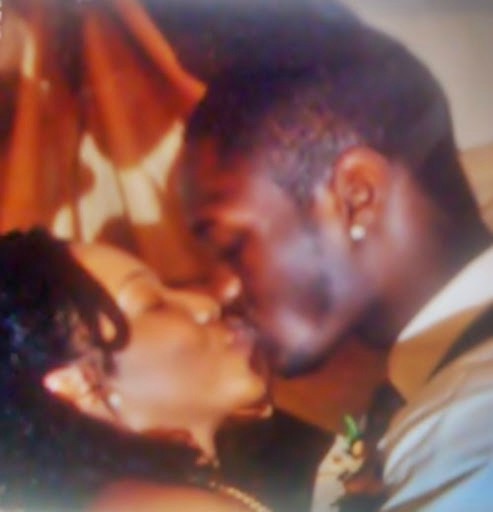 Jessica Scales-Wilder kissing with her ex-husband Deontay