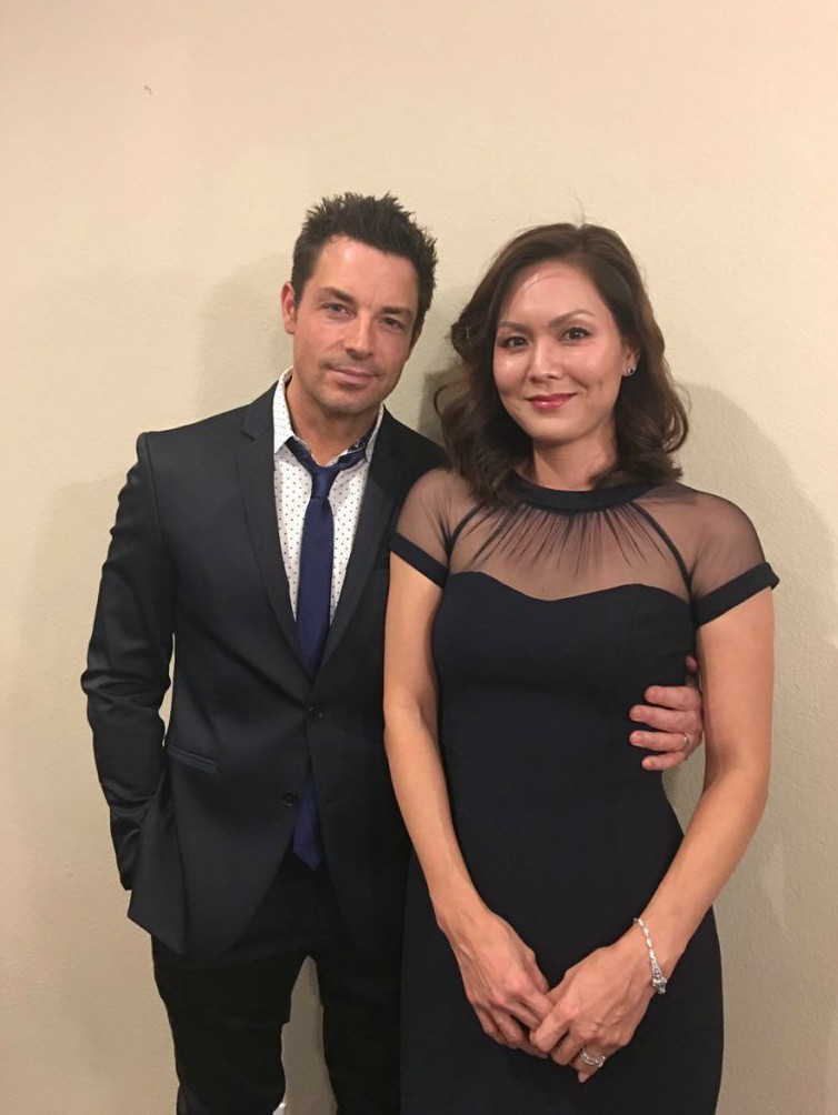 Brennan Elliott with his wife Cami