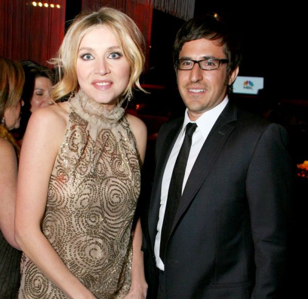 Jamie Afifi with his fiancee Sarah Chalke