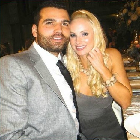 Joey Votto with his girlfriend Jeanne Paulus
