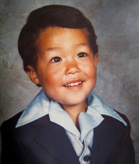 Daniel Henney's childhood picture