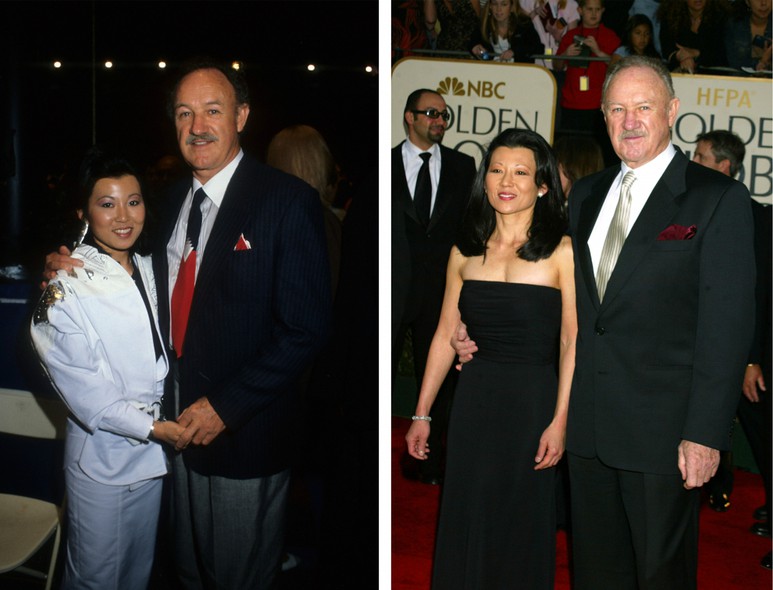 Betsy Arakawa picture collection with her husband Gene Hackman