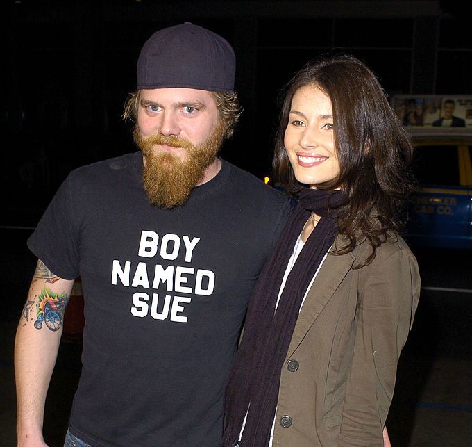 Angie Cuturic with her late boyfriend Ryan Dunn. 