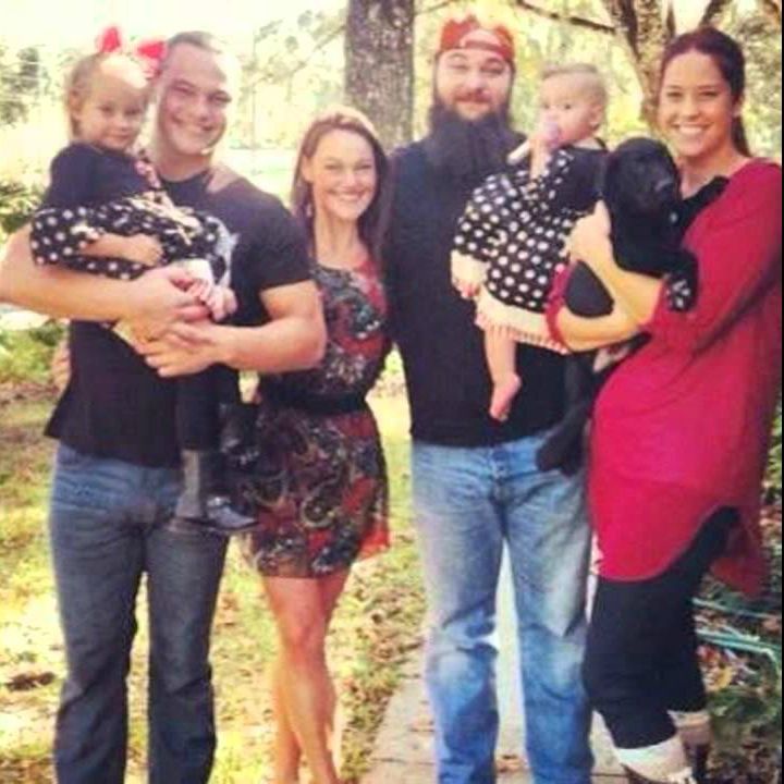 Cadyn Rotunda with her parents' and her relatives
