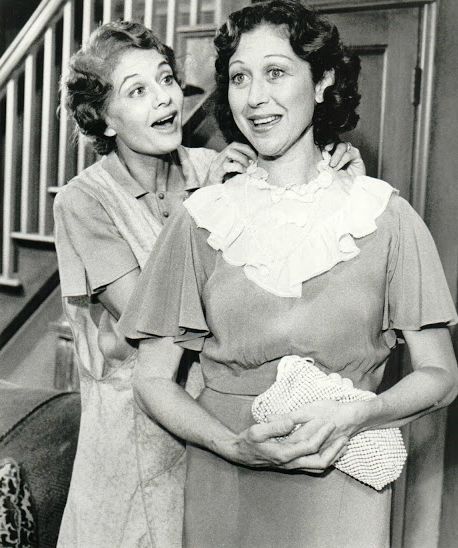 Rocky Parker acting with her co-star