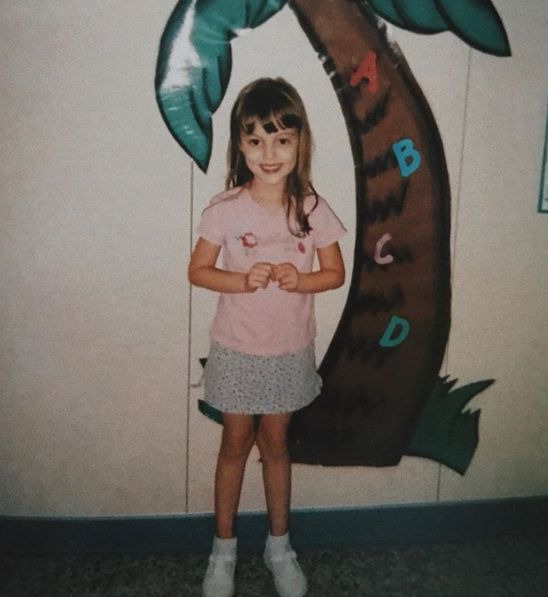 Kaelyn Wilkins's childhood picture