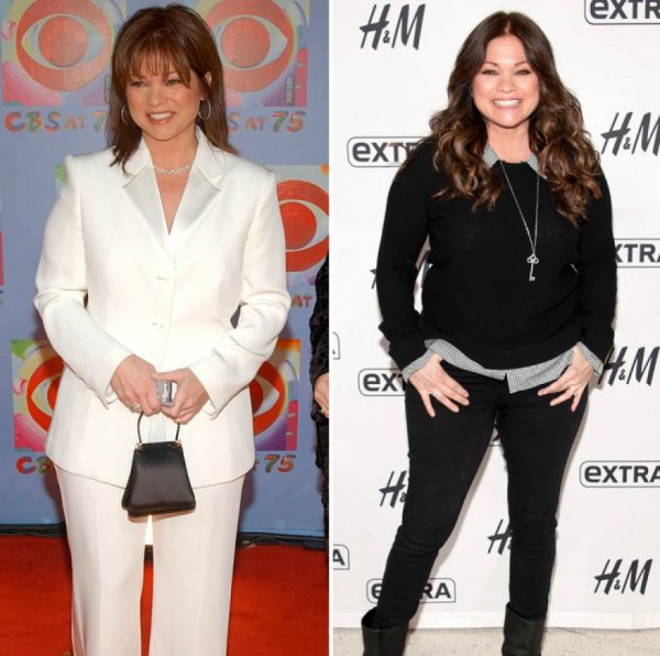 Valerie Bertinelli photo comparison after weight loss