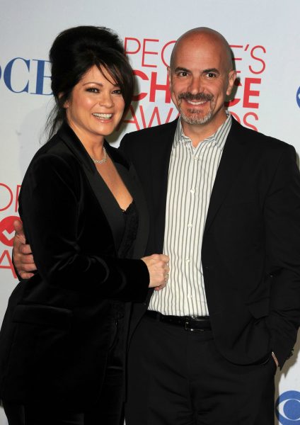 Valerie Bertinelli with her current husband Tom Vitale